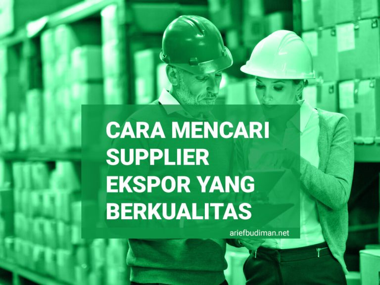 mencari supplier untuk ekspor